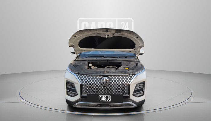 2023 MG HECTOR PLUS SHARP PRO 1.5 PETROL TURBO CVT 6 STR, Petrol, Automatic, 21,069 km, Open Bonet