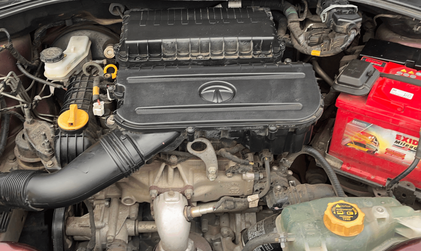 2021 Tata TIGOR XZA PLUS PETROL, Petrol, Automatic, 48,210 km, Engine View