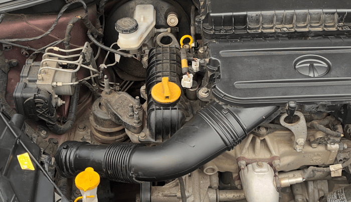 2021 Tata TIGOR XZA PLUS PETROL, Petrol, Automatic, 48,210 km, Engine View - Right