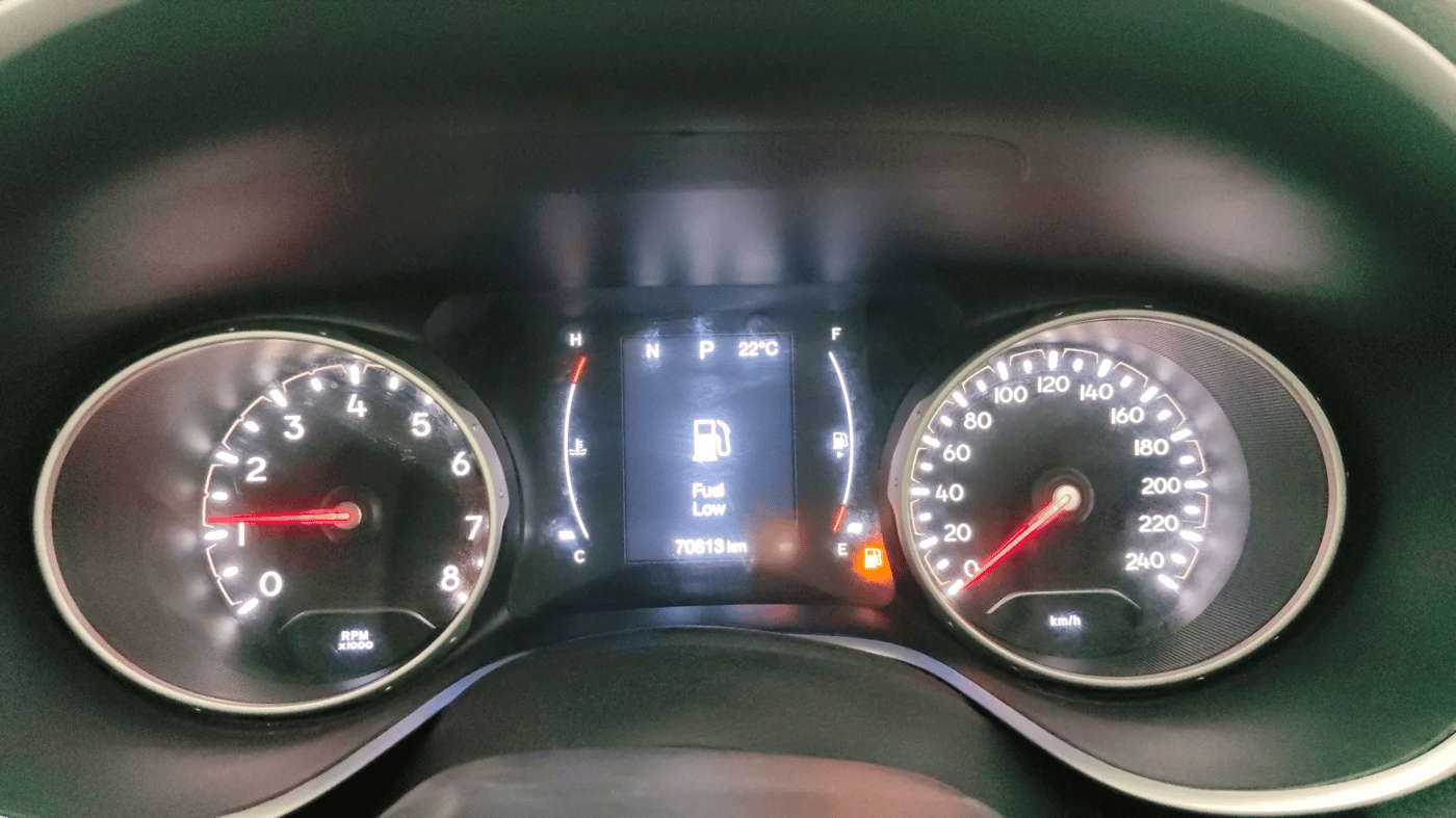 2018 Jeep Compass LIMITED 1.4 PETROL AT, Petrol, Automatic, 70,787 km, Odometer Image