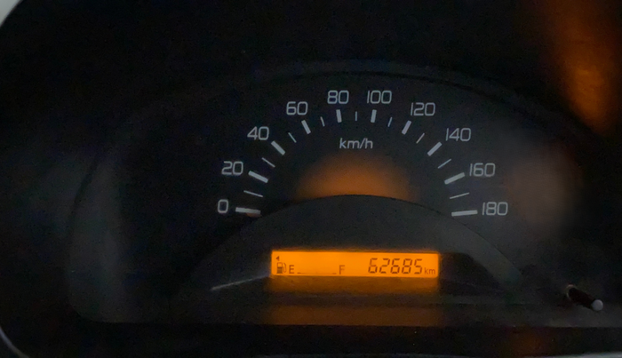 2016 Maruti Wagon R 1.0 LXI, CNG, Manual, 62,676 km, Odometer Image