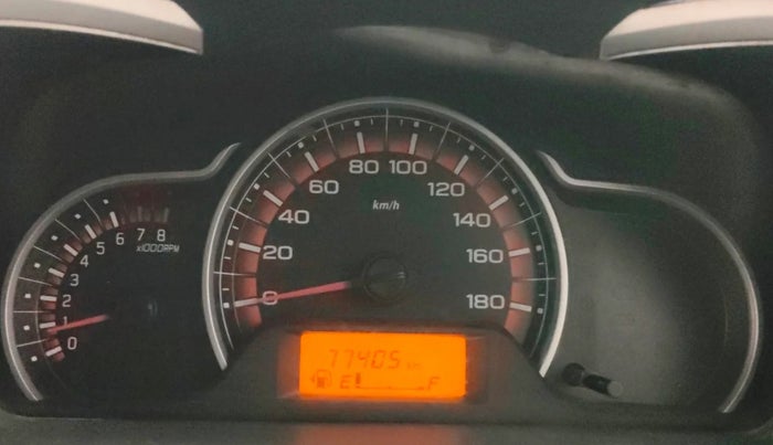 2016 Maruti Alto K10 VXI, Petrol, Manual, 77,388 km, Odometer Image