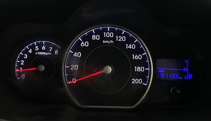 2012 Hyundai i10 SPORTZ 1.2, Petrol, Manual, 91,129 km, Odometer Image