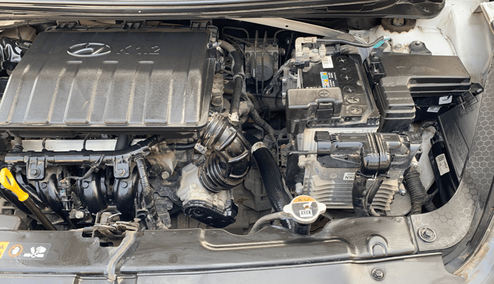 2022 Hyundai GRAND I10 NIOS ASTA AMT 1.2 KAPPA VTVT, Petrol, Automatic, 6,988 km, Engine View - Left