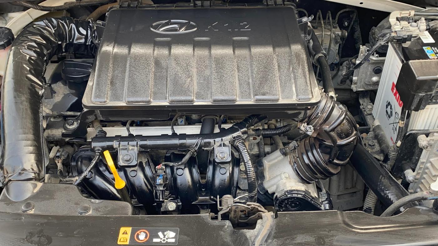 2022 Hyundai GRAND I10 NIOS ASTA AMT 1.2 KAPPA VTVT, Petrol, Automatic, 6,988 km, Engine View