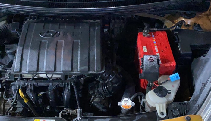 2014 Hyundai Grand i10 ASTA 1.2 KAPPA VTVT, Petrol, Manual, 1,05,349 km, Engine View - Left