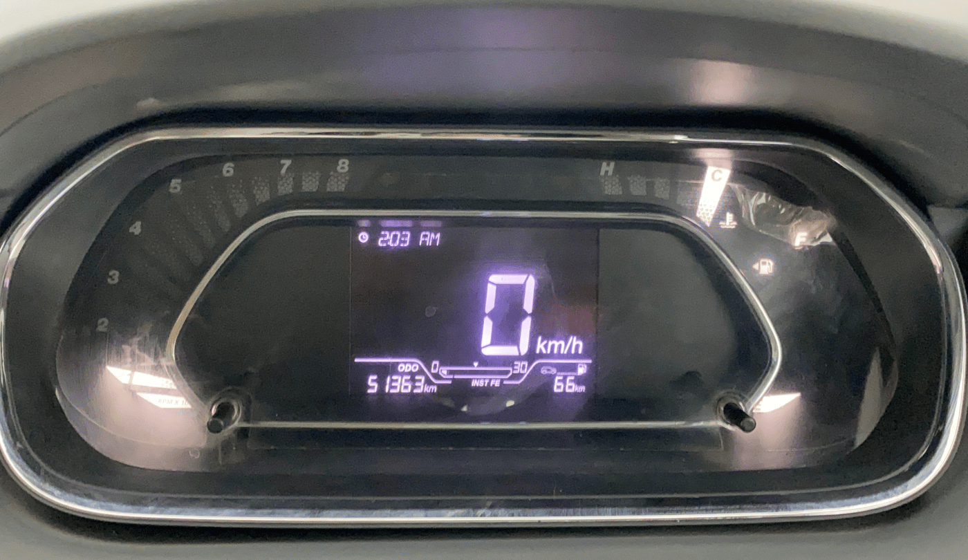 2020 Tata TIGOR XZ PETROL, CNG, Manual, 51,384 km, Odometer Image