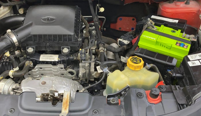 2020 Tata NEXON XZA PLUS PETROL, Petrol, Automatic, 16,425 km, Engine View - Left
