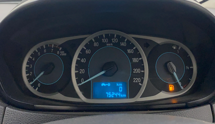 2015 Ford New Figo TITANIUM 1.2 PETROL MT, Petrol, Manual, 75,224 km, Odometer Image