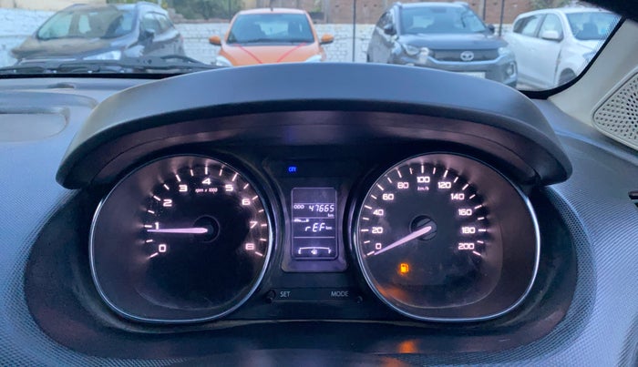 2019 Tata Tiago XZ PETROL, Petrol, Manual, 47,658 km, Odometer Image