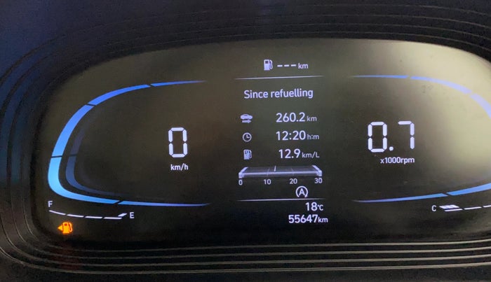 2024 Hyundai VENUE SX 1.2 PETROL, Petrol, Manual, 55,647 km, Odometer Image