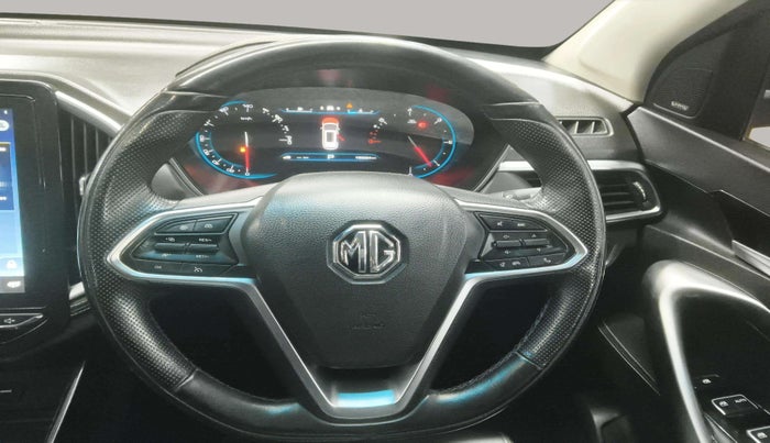 2019 MG HECTOR SHARP 1.5 DCT PETROL, Petrol, Automatic, 1,15,634 km, Steering Wheel Close Up