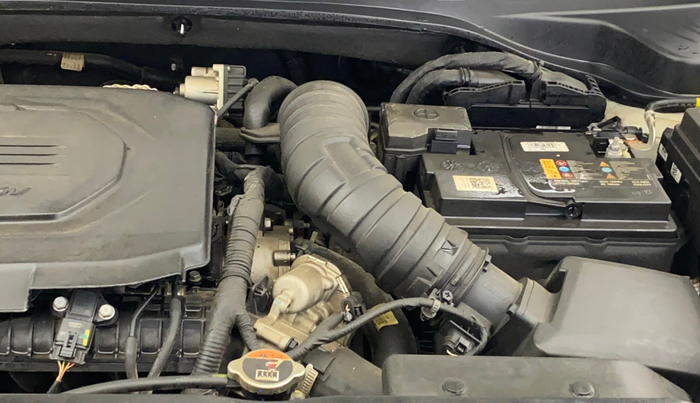 2025 KIA SONET HTX 1.5 AT, Diesel, Automatic, 27,399 km, Engine View - Left