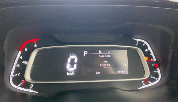 2025 KIA SONET HTX 1.5 AT, Diesel, Automatic, 27,399 km, Odometer Image