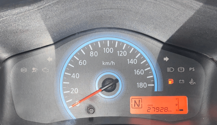 2018 Datsun Redi Go T(O) 1.0 AMT, Petrol, Automatic, 27,921 km, Odometer Image