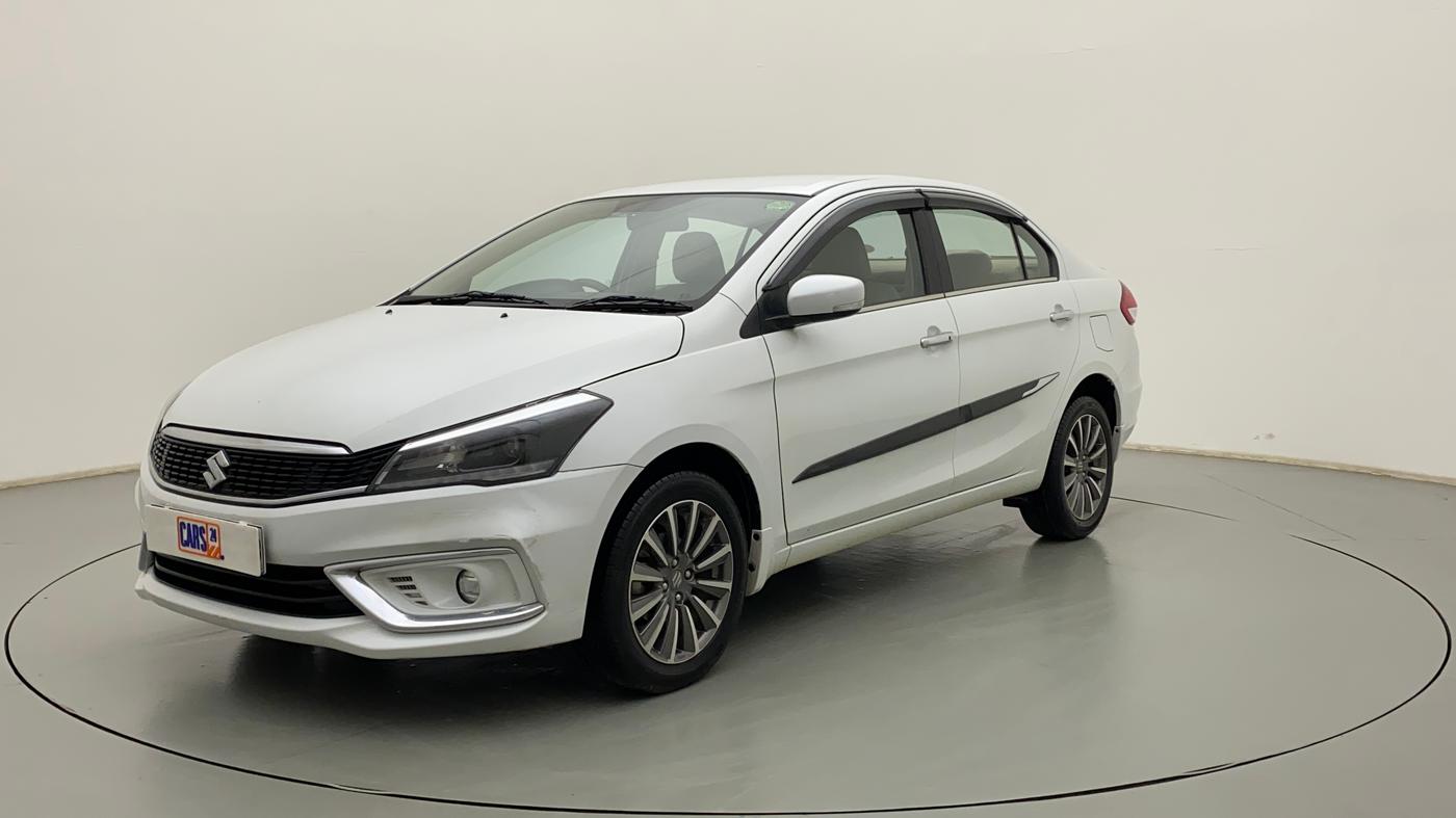 2021 Maruti Ciaz ALPHA 1.5 SHVS PETROL, Petrol, Manual, 16,877 km, Left Front Diagonal