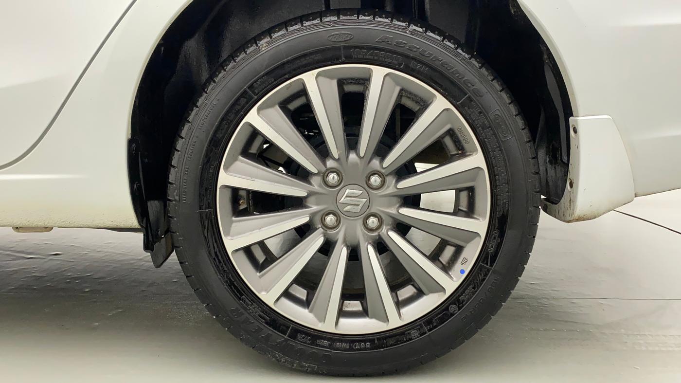 2021 Maruti Ciaz ALPHA 1.5 SHVS PETROL, Petrol, Manual, 16,877 km, Left Rear Wheel