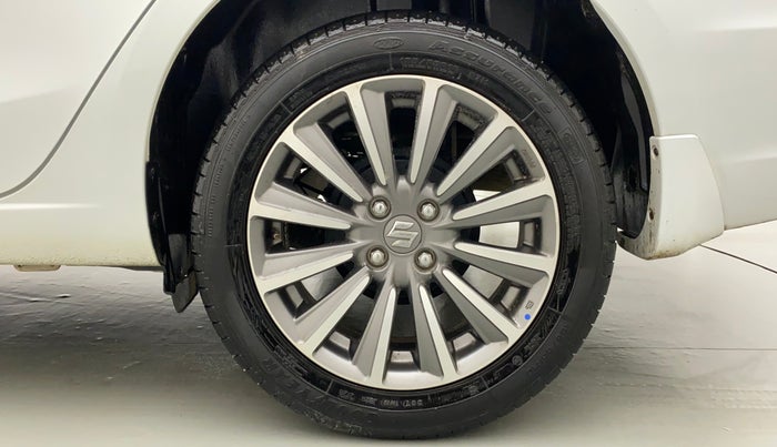 2021 Maruti Ciaz ALPHA 1.5 SHVS PETROL, Petrol, Manual, 16,877 km, Left Rear Wheel
