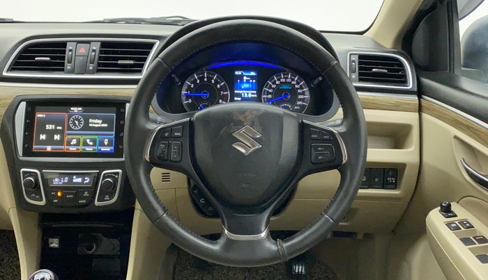 2021 Maruti Ciaz ALPHA 1.5 SHVS PETROL, Petrol, Manual, 16,877 km, Steering Wheel Close Up