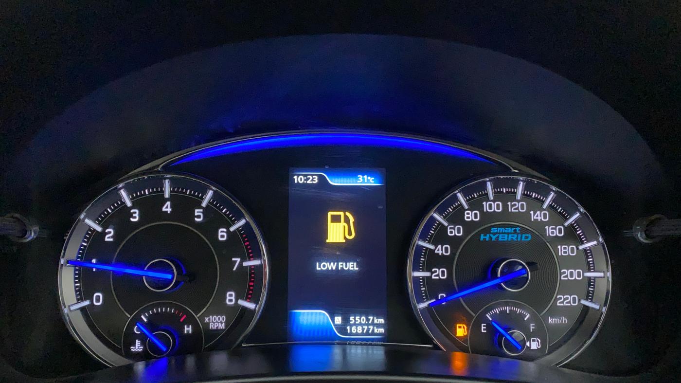 2021 Maruti Ciaz ALPHA 1.5 SHVS PETROL, Petrol, Manual, 16,877 km, Odometer Image