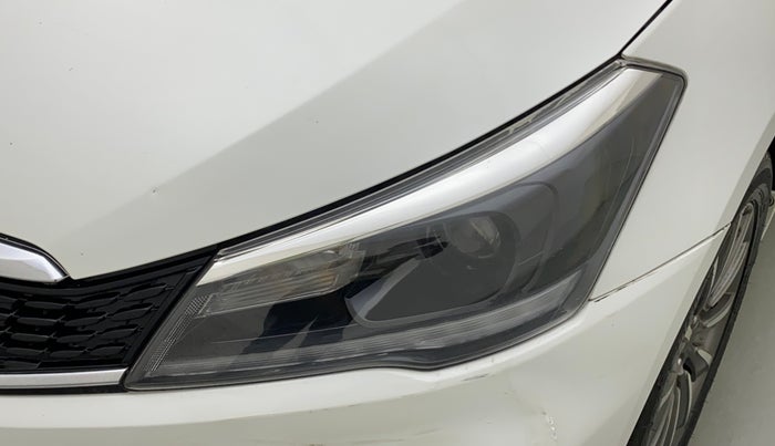 2021 Maruti Ciaz ALPHA 1.5 SHVS PETROL, Petrol, Manual, 16,877 km, Left headlight - Minor scratches
