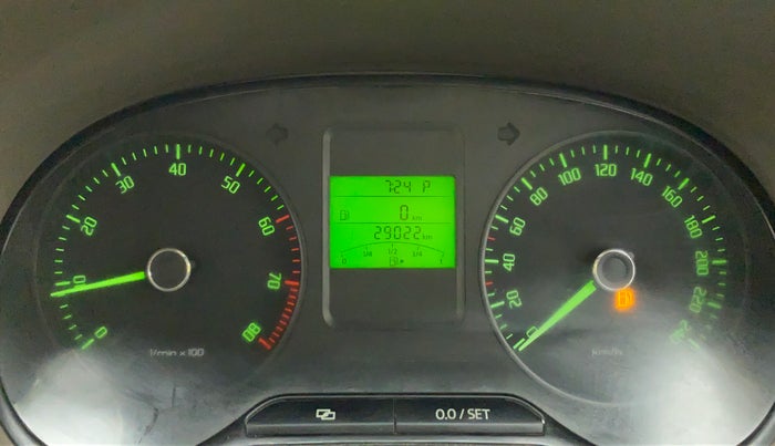 2014 Skoda Rapid ELEGANCE 1.6 MPI AT, Petrol, Automatic, 29,022 km, Odometer Image