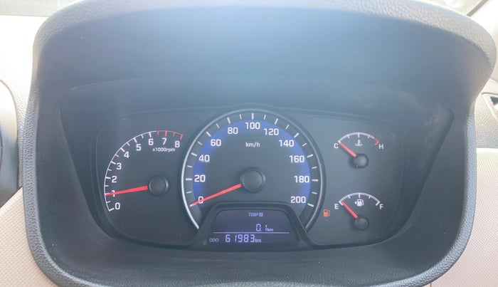 2015 Hyundai Xcent S (O) 1.2, Petrol, Manual, 61,983 km, Odometer Image