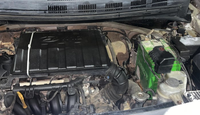 2017 Hyundai Grand i10 SPORTZ 1.2 KAPPA VTVT, Petrol, Manual, 1,00,173 km, Engine View - Left