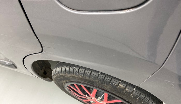 2014 Maruti Wagon R 1.0 VXI, Petrol, Manual, 45,976 km, Left quarter panel - Slightly dented