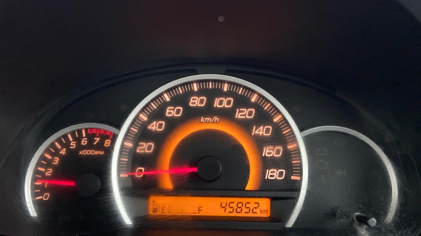 2014 Maruti Wagon R 1.0 VXI, Petrol, Manual, 45,976 km, Odometer Image