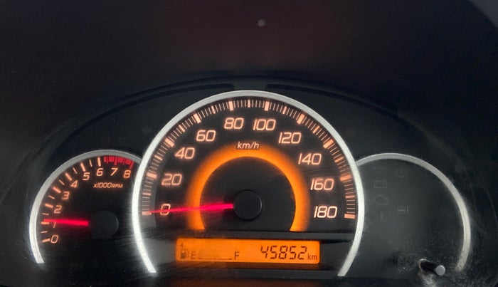 2014 Maruti Wagon R 1.0 VXI, Petrol, Manual, 45,976 km, Odometer Image