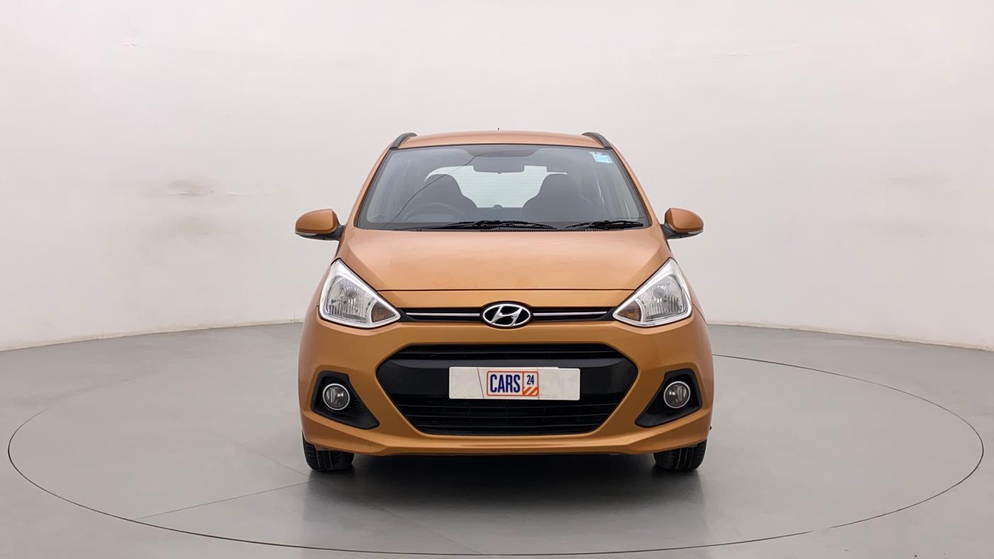 2015 Hyundai Grand i10 SPORTZ 1.2 KAPPA VTVT, Petrol, Manual, 49,376 km, Front