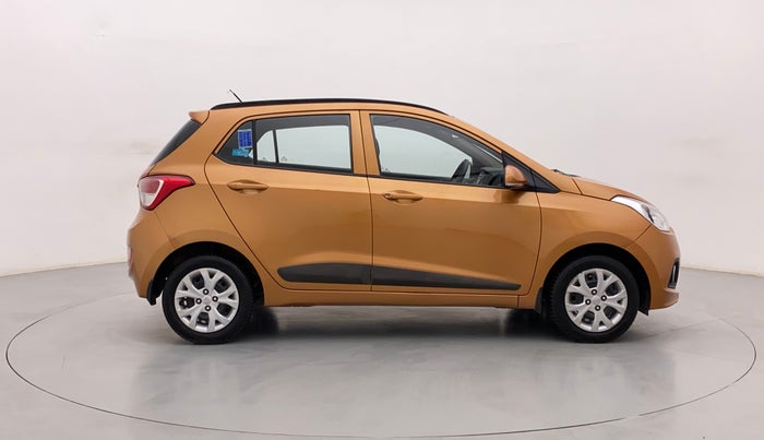 2015 Hyundai Grand i10 SPORTZ 1.2 KAPPA VTVT, Petrol, Manual, 49,376 km, Right Side View