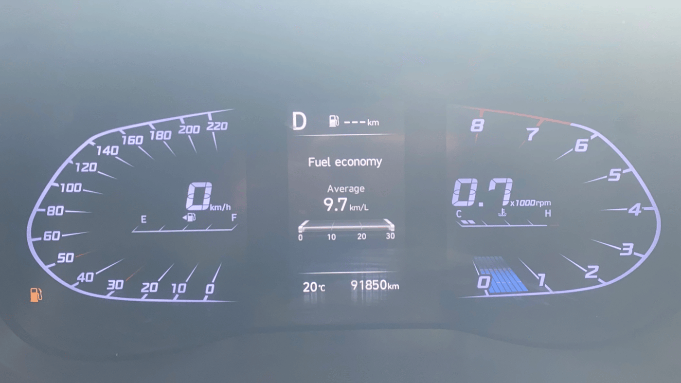 2020 Hyundai Verna SX (O) 1.5 VTVT IVT, Petrol, Automatic, 97,404 km, Odometer Image