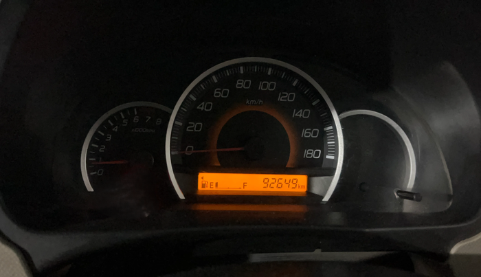 2016 Maruti Wagon R 1.0 VXI, Petrol, Manual, 92,640 km, Odometer Image