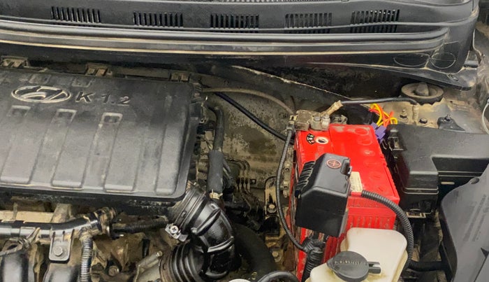 2017 Hyundai Grand i10 SPORTZ 1.2 KAPPA VTVT, Petrol, Manual, 86,225 km, Engine View - Left