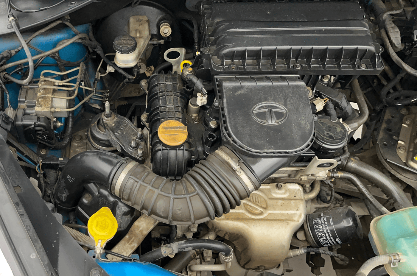2019 Tata Tiago XZ PLUS PETROL, Petrol, Manual, 73,472 km, Engine View - Right