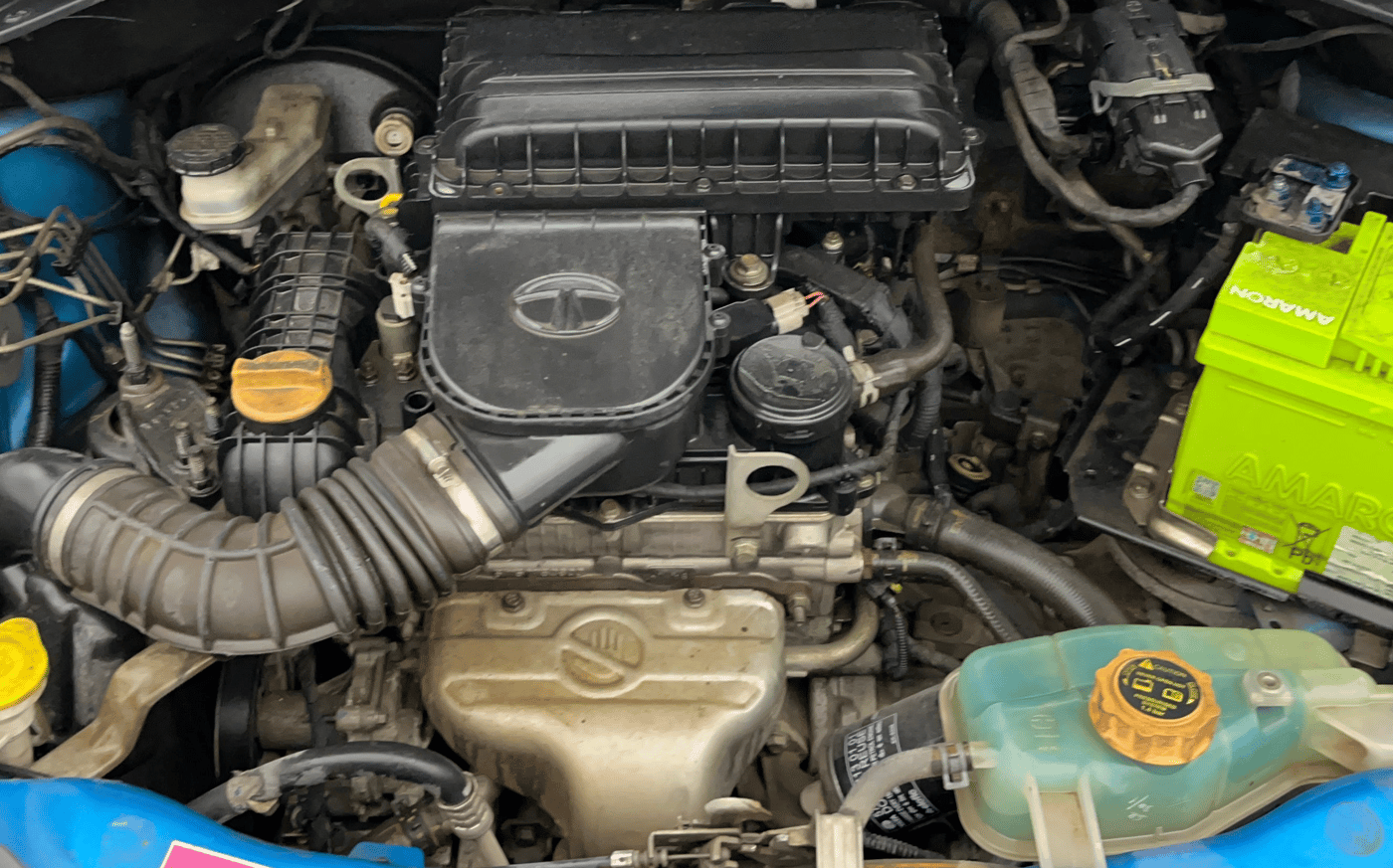2019 Tata Tiago XZ PLUS PETROL, Petrol, Manual, 73,472 km, Engine View