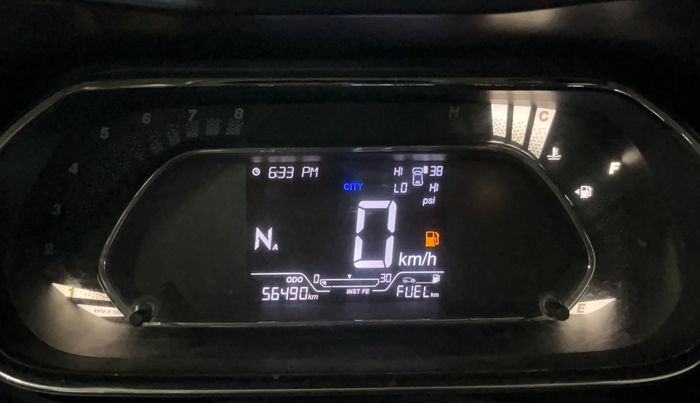 2021 Tata NEXON XZA PLUS SUNROOF PETROL, Petrol, Automatic, 56,481 km, Odometer Image