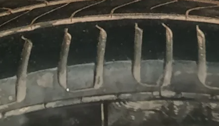 2020 Volkswagen Polo HIGHLINE PLUS 1.0L TSI, Petrol, Manual, 61,014 km, Left Rear Tyre Tread