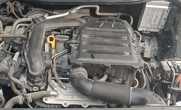 2020 Volkswagen Polo HIGHLINE PLUS 1.0L TSI, Petrol, Manual, 61,678 km, Engine View