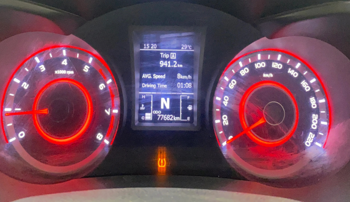 2019 Mahindra XUV300 W8(O) 1.2 PETROL DUAL TONE, Petrol, Manual, 77,682 km, Odometer Image