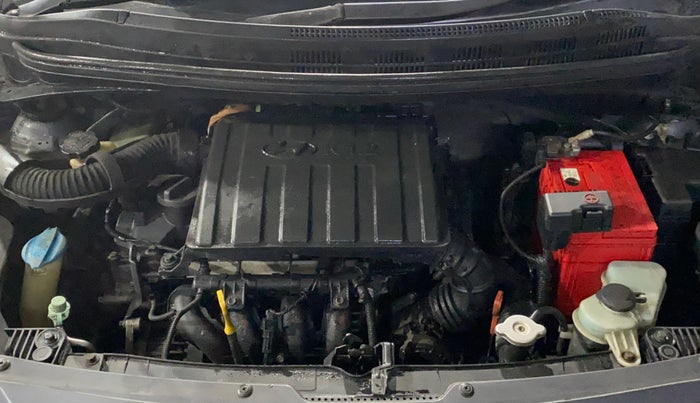 2017 Hyundai Grand i10 SPORTZ (O) AT 1.2 KAPPA VTVT, Petrol, Automatic, 77,839 km, Engine View