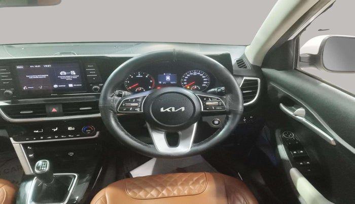 2022 KIA SELTOS HTK PLUS 1.5 DIESEL IMT, Diesel, Manual, 72,277 km, Steering Wheel Close Up