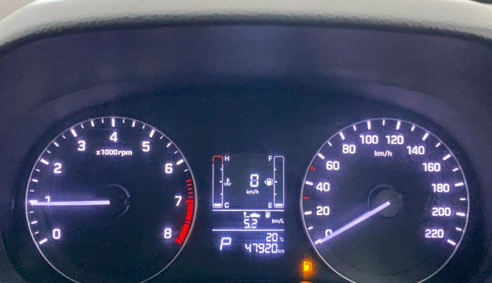 2018 Hyundai Creta SX AT 1.6 PETROL, Petrol, Automatic, 47,914 km, Odometer Image