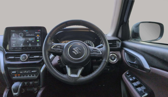 2022 Maruti Grand Vitara ALPHA SMART HYBRID AT, Petrol, Automatic, 31,545 km, Steering Wheel Close Up