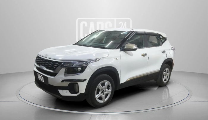 2023 KIA SELTOS  HTE 1.5 PETROL MT, Petrol, Manual, 49,208 km, Left Front Diagonal