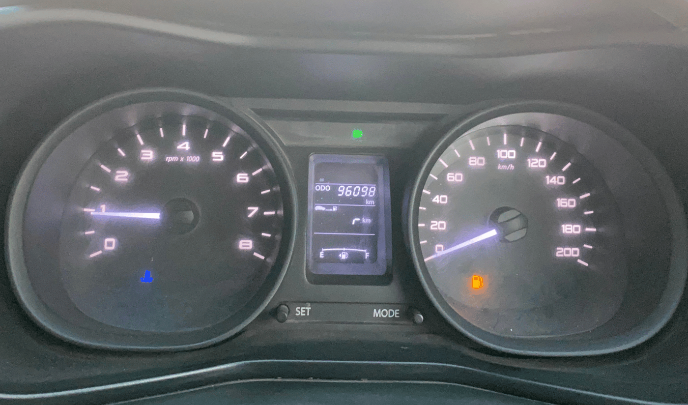 2018 Tata NEXON XM PETROL, Petrol, Manual, 96,110 km, Odometer Image