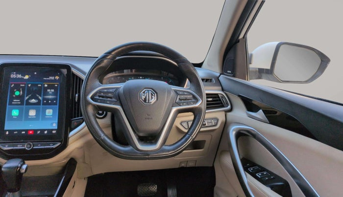 2021 MG HECTOR SHARP 1.5 DCT PETROL, Petrol, Automatic, 17,568 km, Steering Wheel Close Up