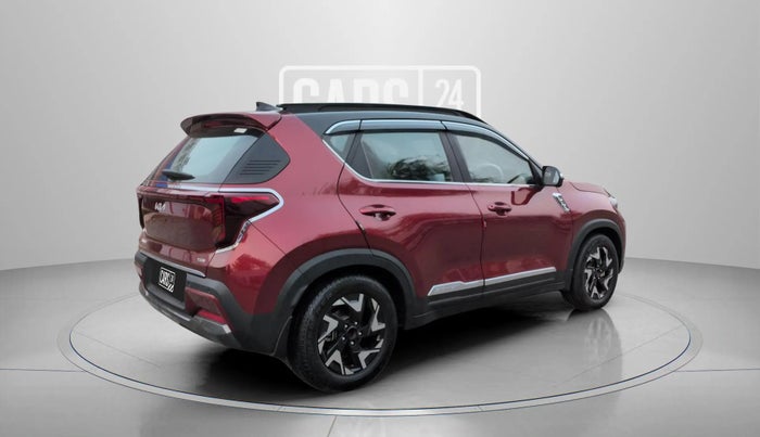 2024 KIA SONET GTX Plus 1.0 Turbo Petrol DCT Dual Tone, Petrol, Automatic, 10,933 km, Right Back Diagonal